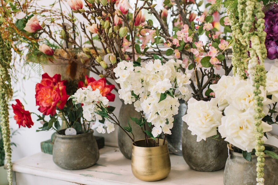 Kunst bloemen